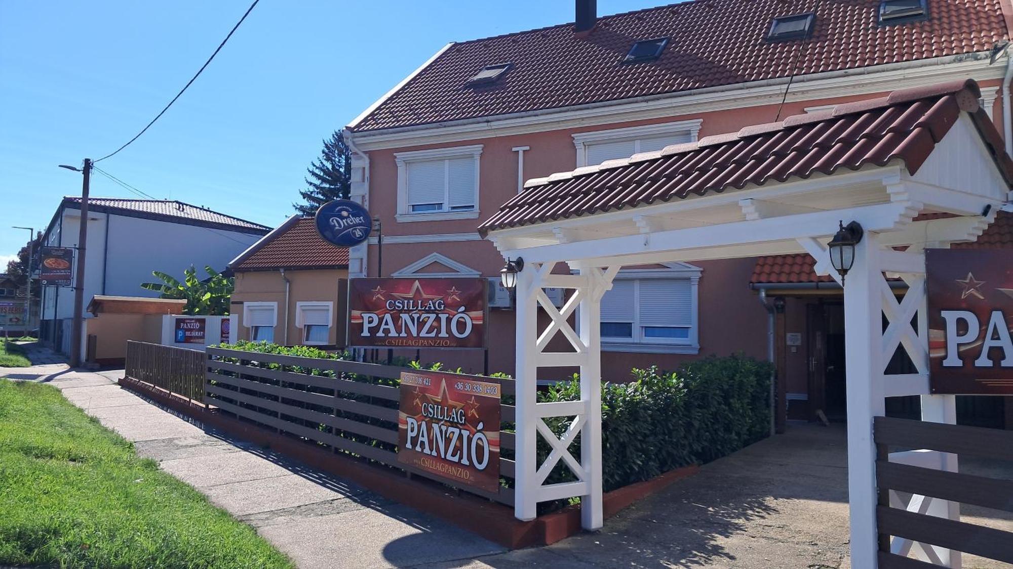 Hotel Csillag Panzió Vác Exterior foto